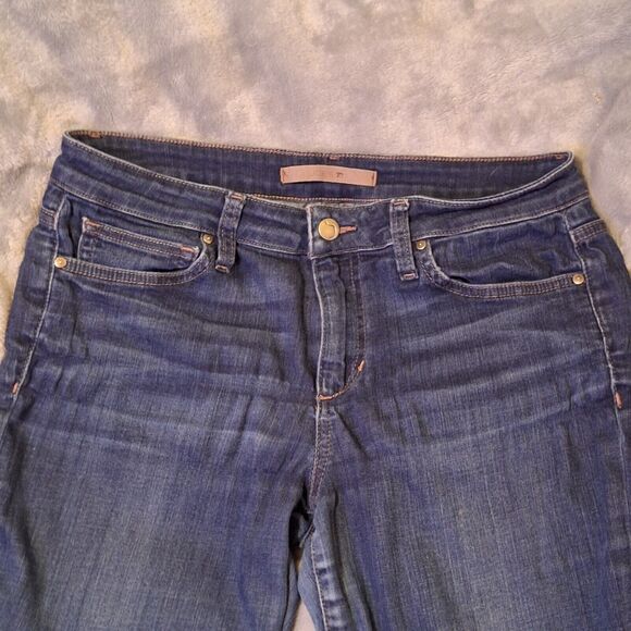 Joes Jeans The Skinny Distressed Dark Blue Women's Jeans Mid Rise Size 30 - Picture 3 of 13